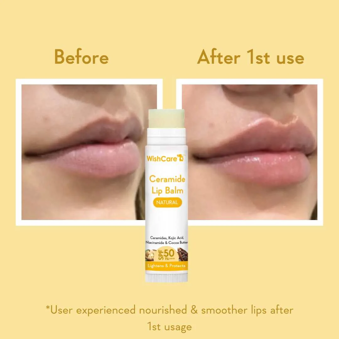 Ceramide Lip Balm with SPF 50 PA+++ (Untinted) - Image 3