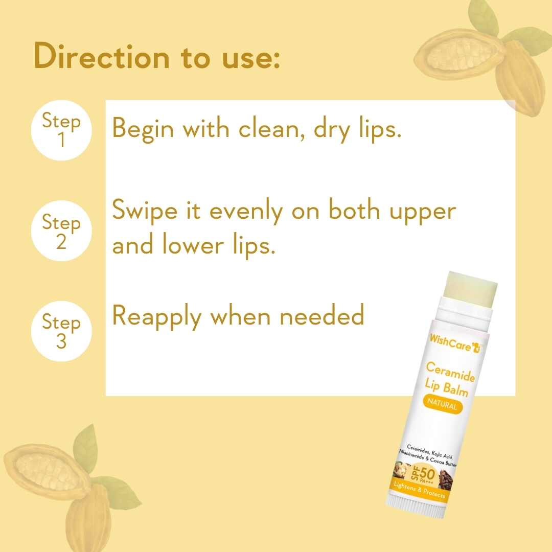 Ceramide Lip Balm with SPF 50 PA+++ (Untinted) - Image 6