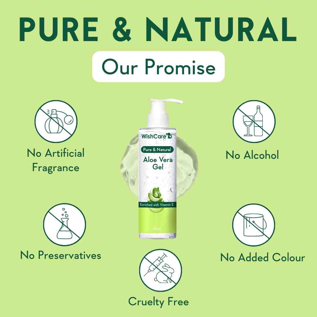 Pure Aloe Vera Gel with Vitamin E- 200gm - Image 3